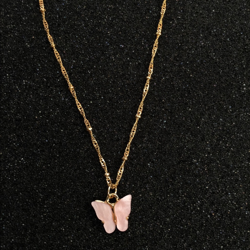 Butterfly necklaces - Picture 2 of 6